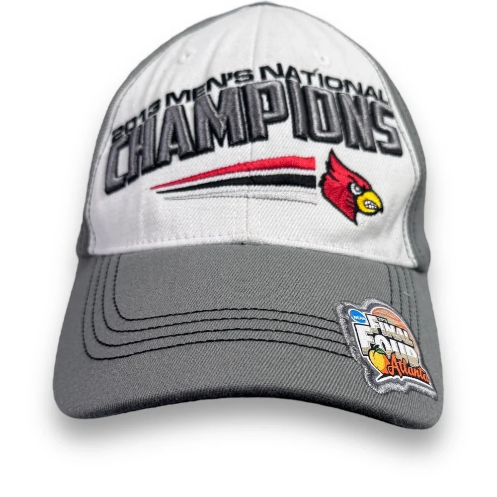 Top of the World Louisville Cardinals 2013 Champions Hat Cap Adjustable Gray